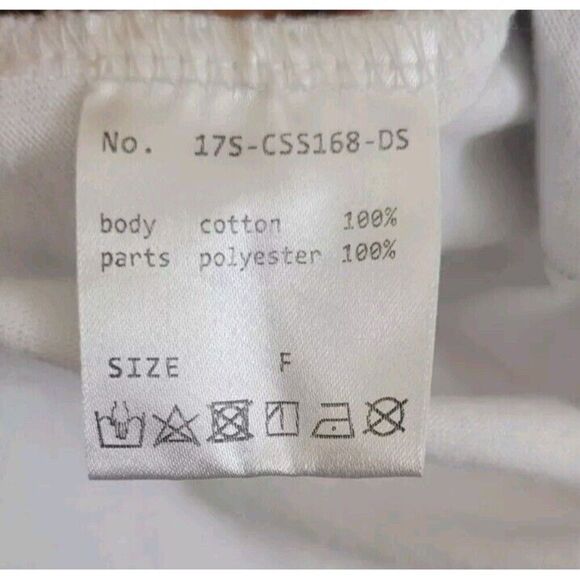 Danke Schon Oversized Graphic T-shirt white Short sleeve Men's Size XL - Picture 7 of 8